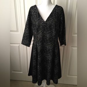 Lane Bryant V- Neck Dress NWT